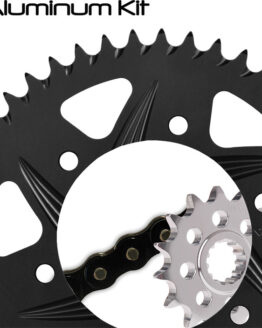 V3 Chain & Sprocket Kit Black SX Chain 520 14/43 Hardcoat Aluminum