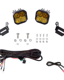 2021 Ford Bronco SS3 LED Ditch Light Kit - Yellow Pro Combo