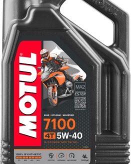 Motul 7100 4T 5W40 Synthetic Motorcycle Oil 4L