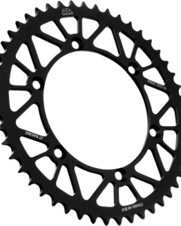 Black Aluminum Rear Sprocket - 49 Teeth 520 Pitch