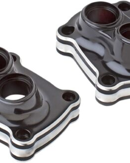 Arlen Ness 10-Gauge Lifter Block Covers Contrast Cut