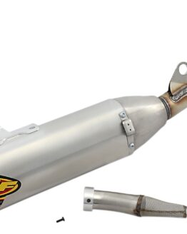 Q4 Hex Slip On Exhaust Muffler For 19-26 Yamaha YZ250F