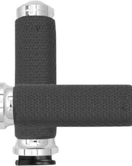 Memory Foam Grips - Chrome