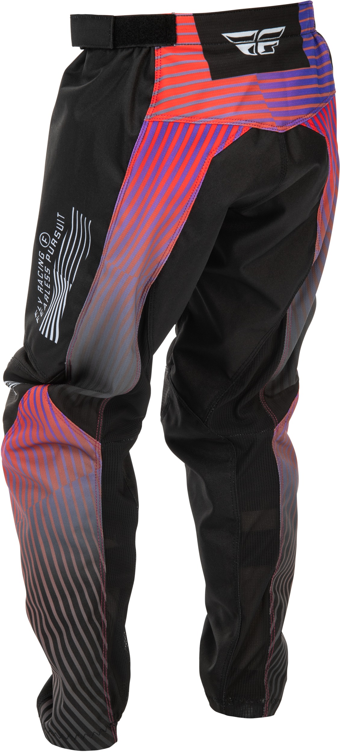 Fly Racing Youth F-16 Pants Black/Red/Purple Size 22 - Image 3