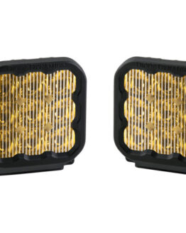 SS5 LED Pod Sport - Yellow Driving (Pair)