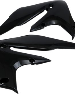 20-24 Yamaha WR250F Powerflow Radiator Shrouds Black