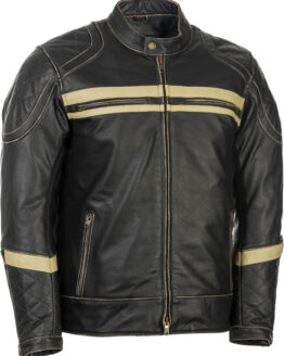 Highway 21 Motordrome Jacket Antique Black Small Men's