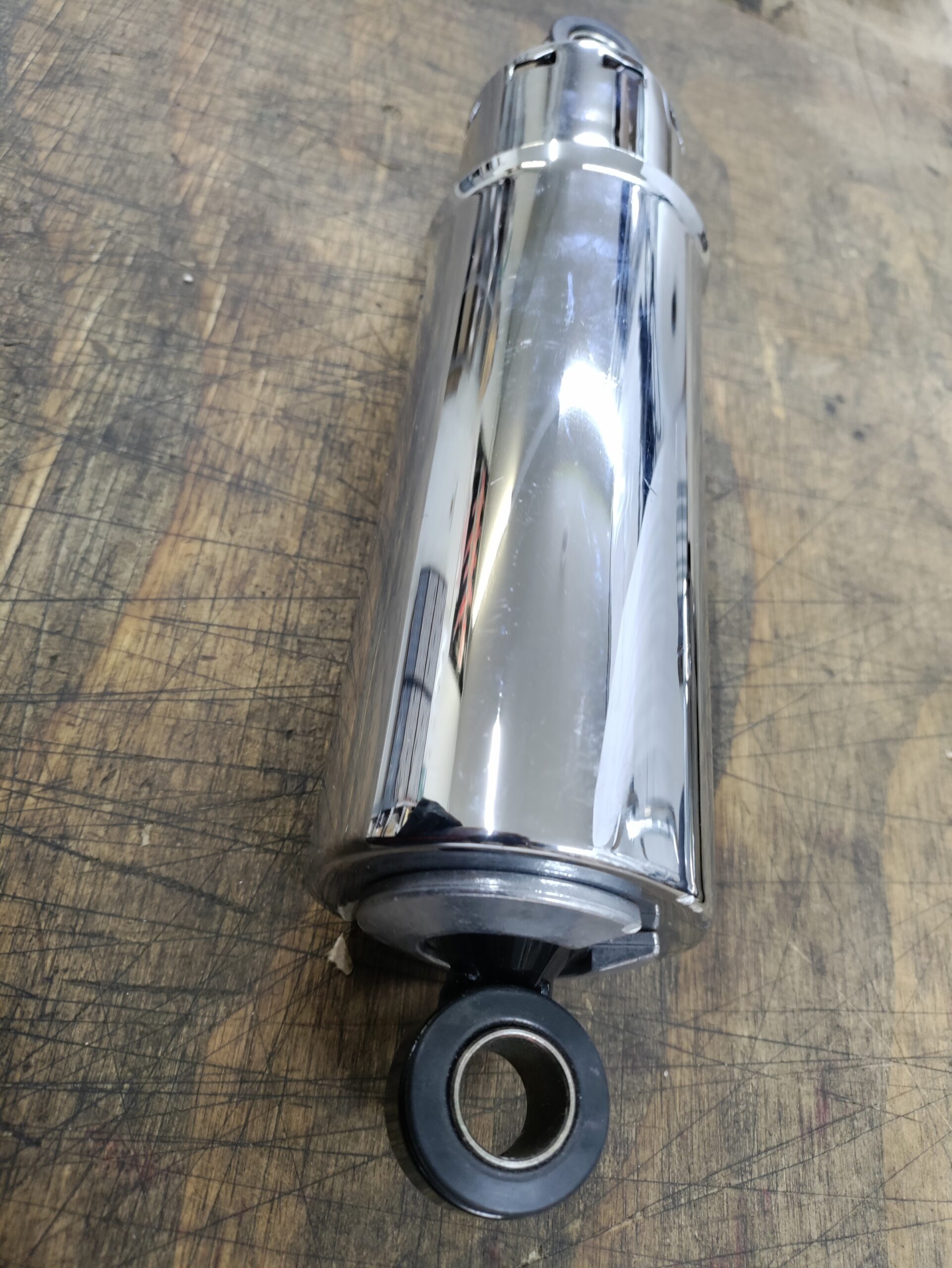 11" Full Cover 412 Series Shocks Chrome Fits 82-03 Harley FXR & Sportster - Image 6