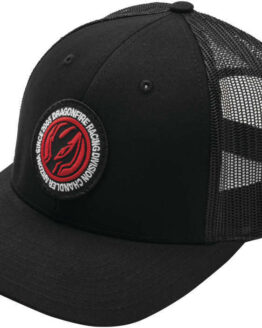 DragonFire Racing DFR Circle Logo Hat Black One Size