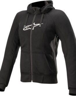 Black Stella Chrome Sport Hoodie Jacket - X-Large