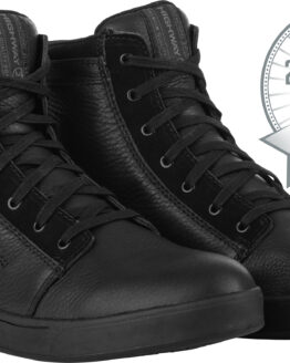 Axle Leather Waterproof Shoes Black, Size 14