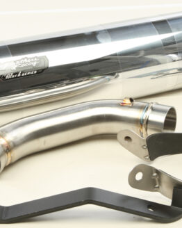 S1R "Black" Slip On Exhaust - Aluminum