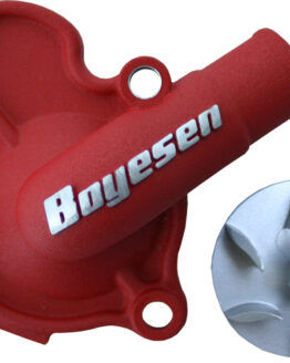 Boyesen Red Water Pump Cover & Impeller Kit Fits 09-16 Honda CRF450R