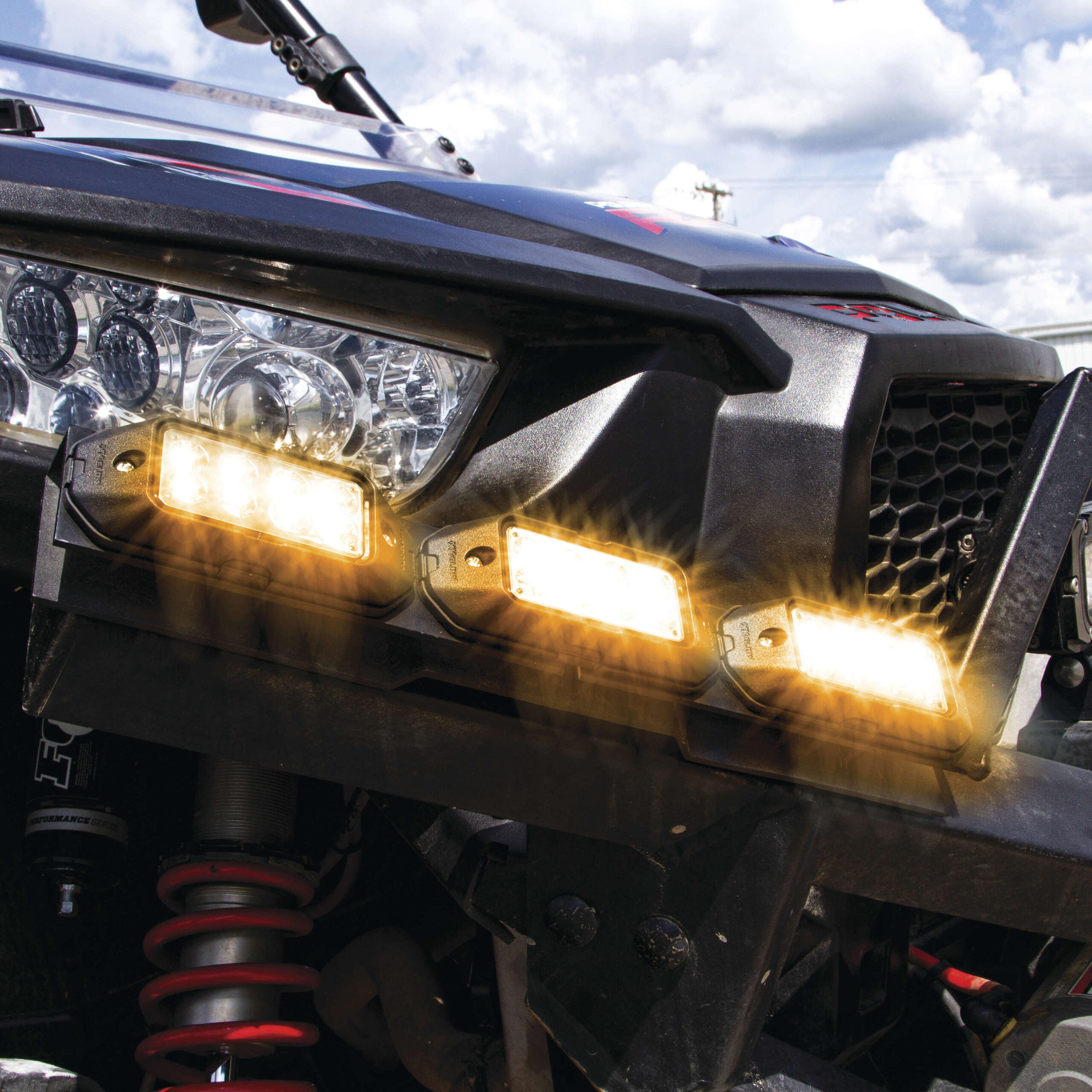 14 Piece Pro UTV Turn Signal Brake Light Horn Kit - Image 3