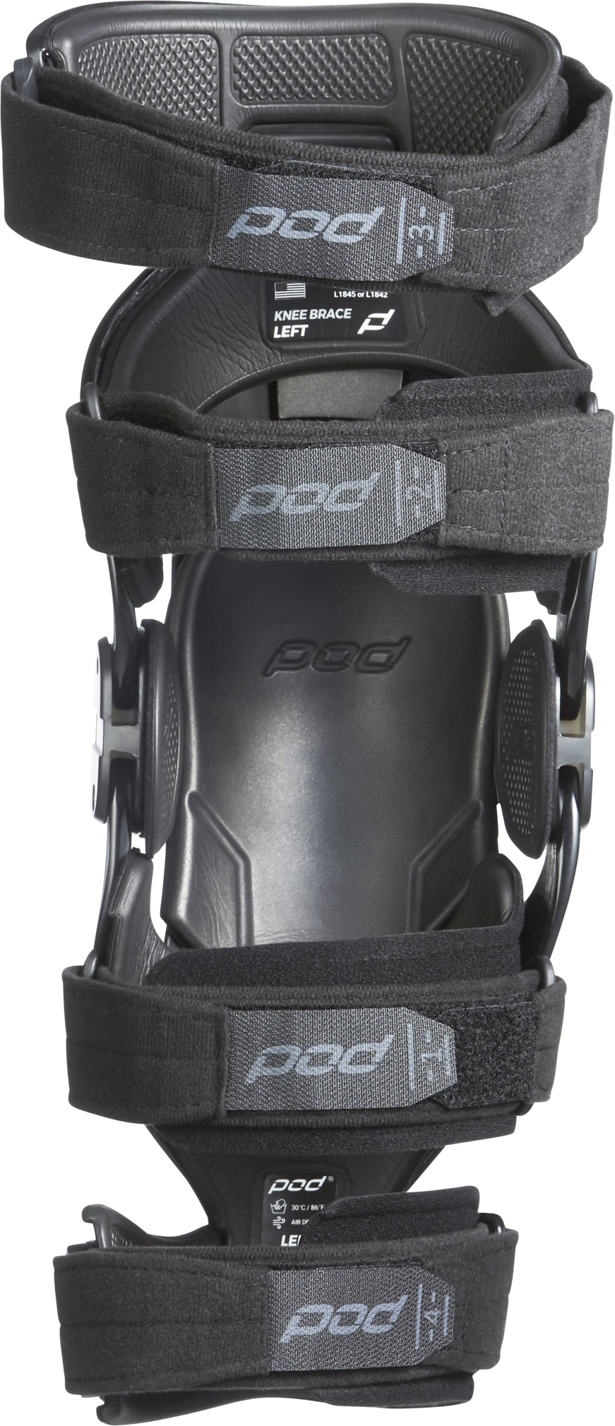 K8 2.0 Unbreakable Knee Brace Carbon/Copper Medium (Right) - Image 3