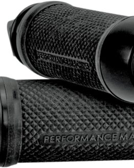 Performance Machine Elite Footpegs Black Anodized