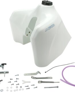 White Fuel Tank - 5.8 Gal