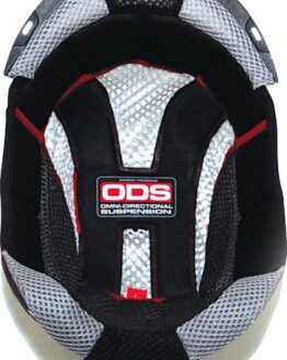 6D ATR-1 Helmet Liner Large Black Silver