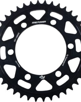 Fire Power Rear Steel Sprocket 42T Black For Honda TRX200/200D Fourtrax