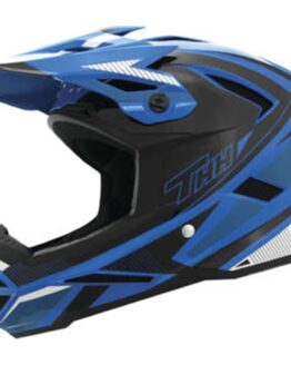 THH Helmets T-42 BMX Acceler Blue/White XL E-Bike Helmet