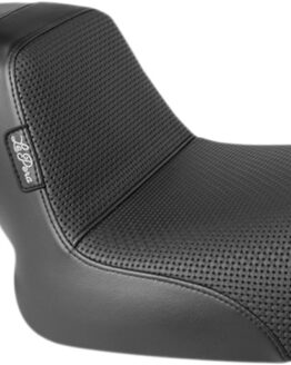Kickflip Basketweave Vinyl 2-Up Seat Black Foam