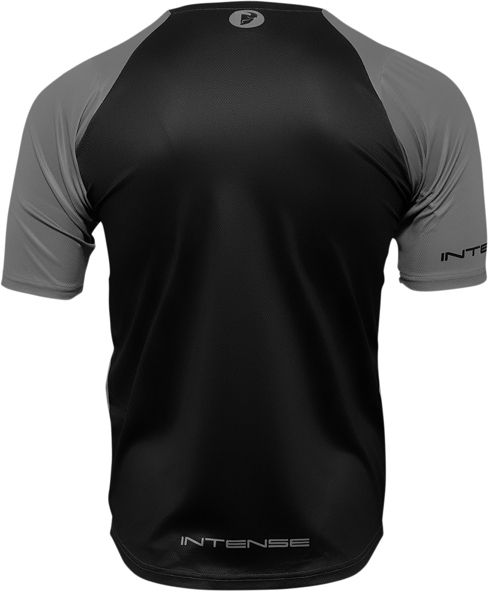 Thor Intense Assist Dart Short-Sleeve Jersey Gray/Black Medium - Image 3