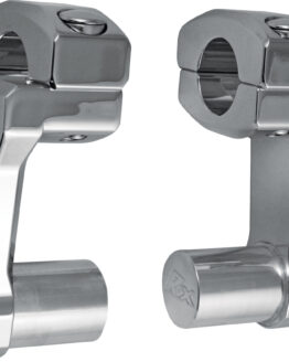Pivoting 2" Bar Riser Chrome