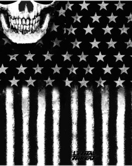 Lethal Threat American Skull Facemask 100% Polyester