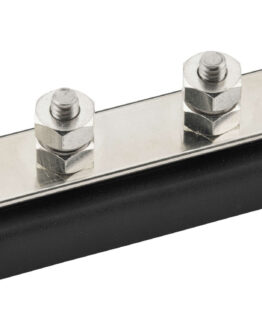 QuadBoss 4‑Post Bus Bar with Cover 150A 300V AC / 48V DC