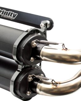 Stage 5 Full Exhaust - Dual Cerakote Black Mufflers
