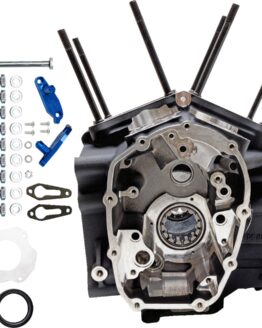 S&S MK-Series Engine Case Black For Harley M8 Touring Models