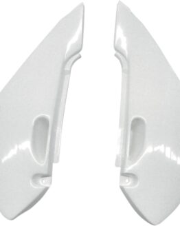 UFO Side Number Plates White Fits Suzuki KX65 2001-2007