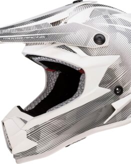 F.I. Agroid Camo White Gray Helmet Youth MD