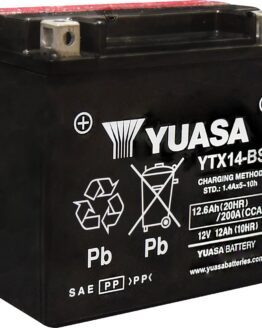 Yuasa Maintenance Free Sealed Battery YTX14-BS Replacement 12V 200A
