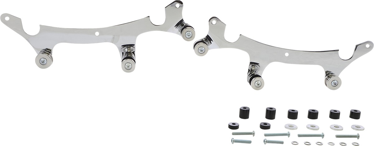 Cobra Detachable BA Flat Rack Chrome Fits Indian - Image 3