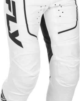 Fly Racing Youth Rayce Bicycle Pants White/Black Sz 24