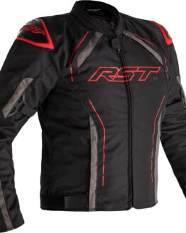 RST S1 CE Textile Jacket Black/Grey/Red Small