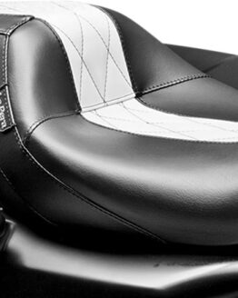 Outcast Double Diamond Seat Black/White