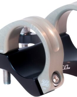 Renthal Integra 35 Stem 45mm Zero Rise Black/Silver