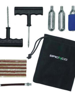 Bronco CO2 Tire Repair Kit with Bag