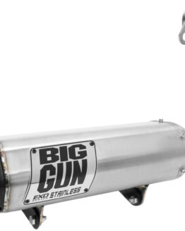 Big Gun EXO Stainless Slip-On Exhaust Silver Fits Polaris RZR S 1000/General