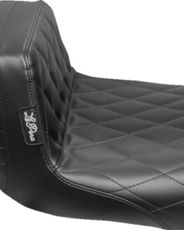 Le Pera Kickflip Seat Diamond Black For Harley FLHT/FLTR 2007+
