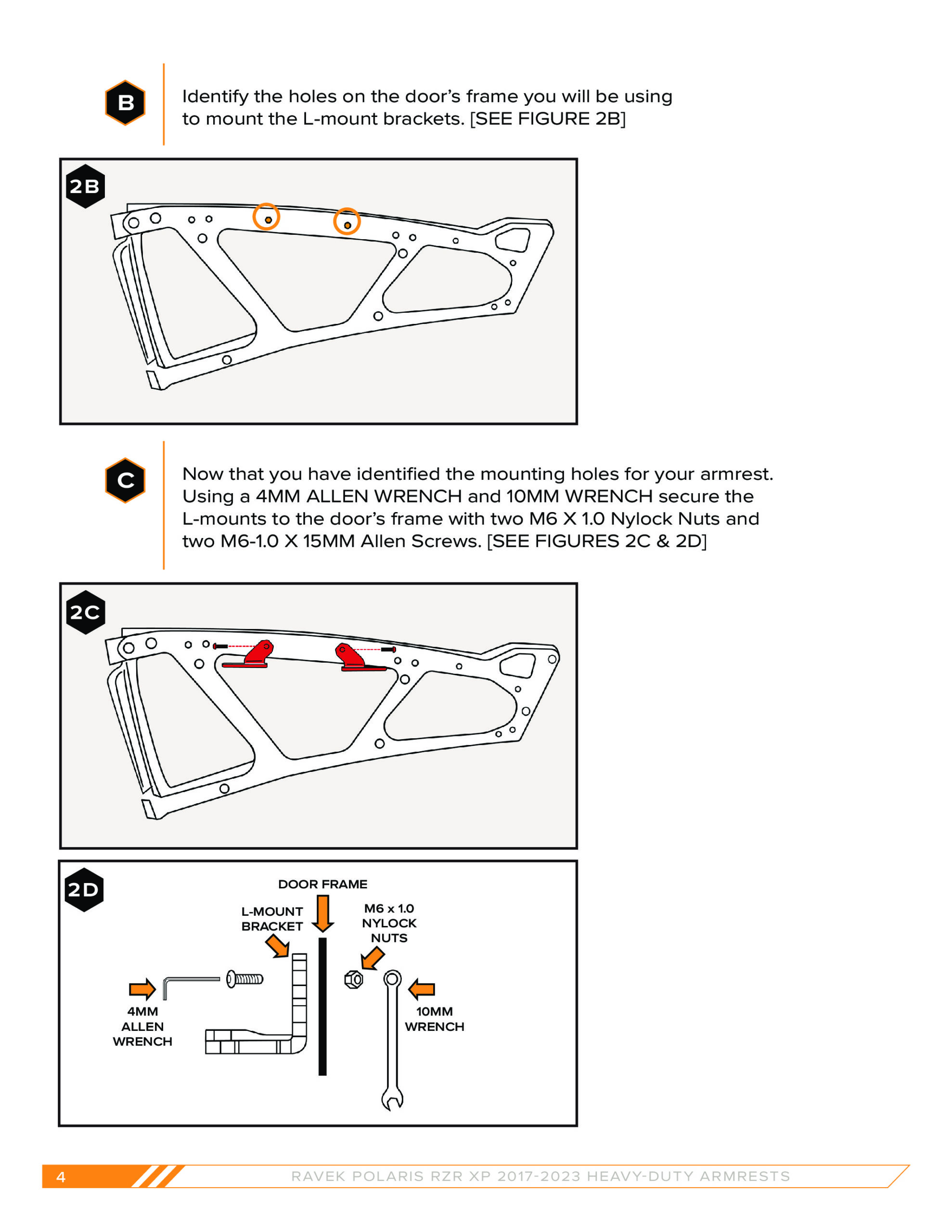 Heavy Duty Adjustable Armrests w/ Storage Pouches - Image 4