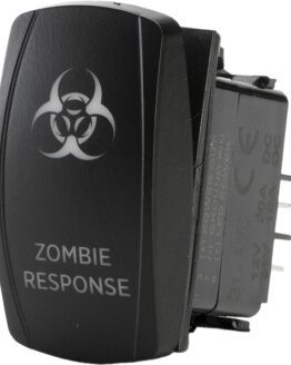 "Zombie Response" Illuminated Rocker Switch
