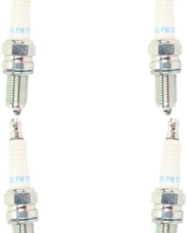 4 Pack DCPR7E Standard Spark Plug, Terminal Nut