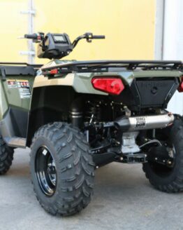 Big Gun EXO Stainless Slip-On Exhaust Fits 16-23 Polaris Sportsman 450