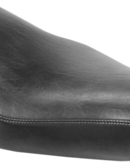 Streaker Smooth Vinyl Solo Seat - Black