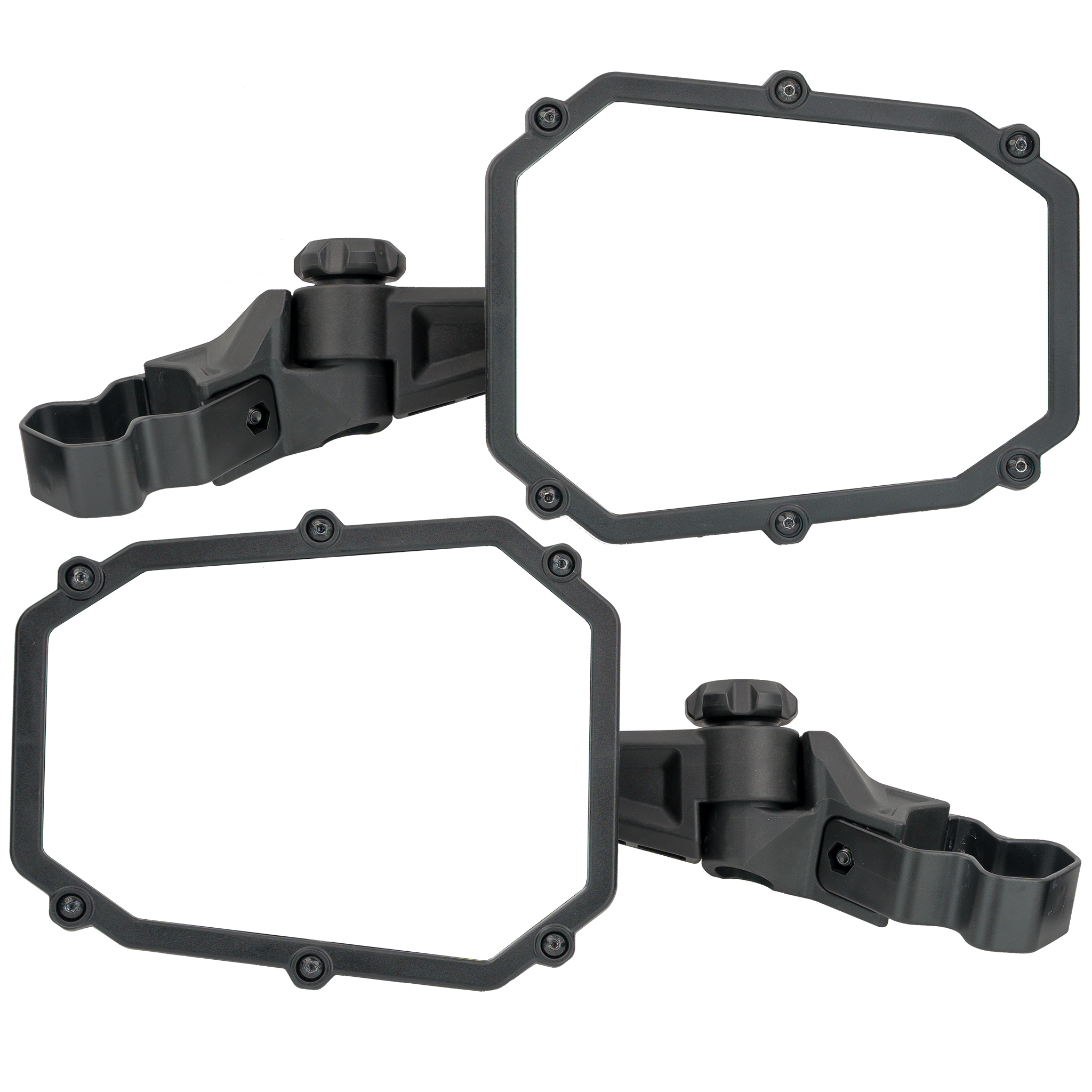 ATV-TEK Elite Series 1 Side Mirrors for ProFit and Round Tube UTVs - Image 3