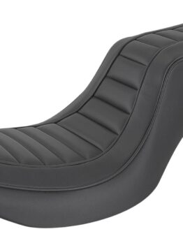 Hog Killers Pleated 2-Up Seat Black Gel