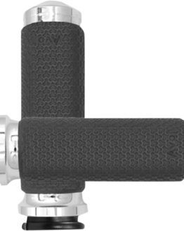 Avon Memory Foam Grips Chrome 1.625" Cable Throttle